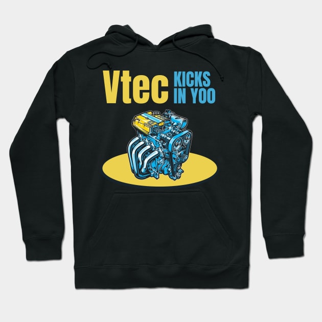 Vtec kicks in Yoo Hoodie by MOTOSHIFT